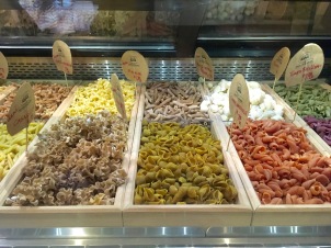 So much pasta in so many colors!